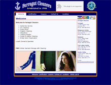 Tablet Screenshot of farragutdrycleaners.com